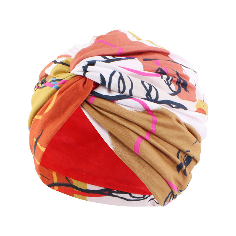 Criss Cross Soft Turban
