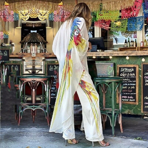 Boho Parrot Tunic