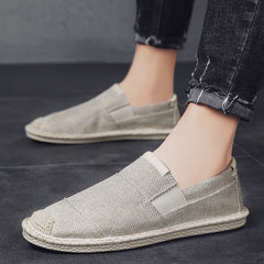 Linen beanie shoes