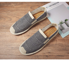 Linen beanie shoes
