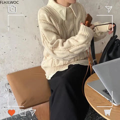 Jenny Cable Knit Sweater