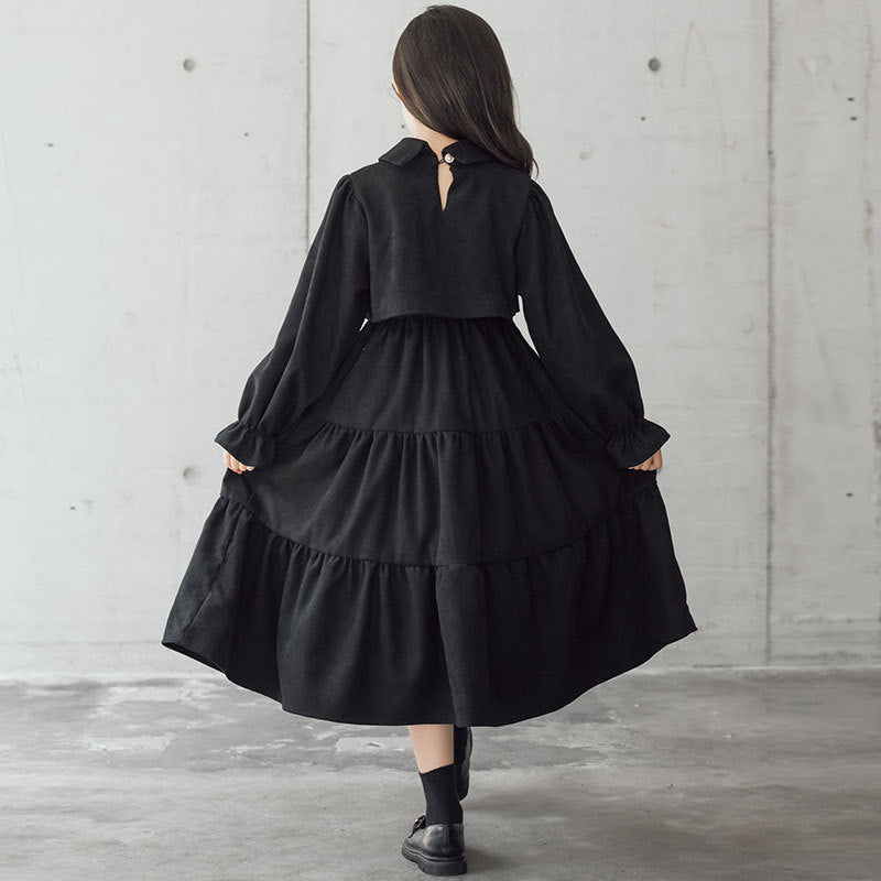 Corduroy Fan Dress