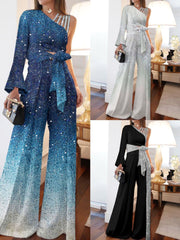 Carmela Off-Shoulder Pants Suit