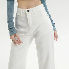 Lila Straight Denim Pants