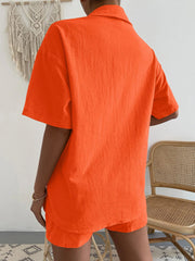 Maz Linen Shorts Set