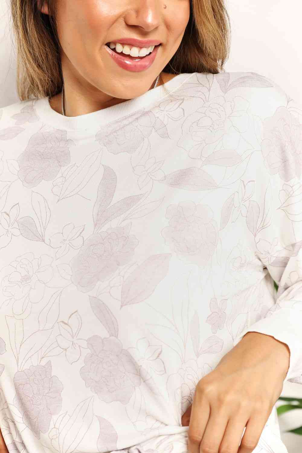 Floral Loungewear Set