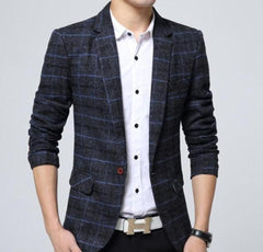 Giancarlo Plaid Blazer