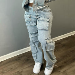 Blueberry Denim Pants