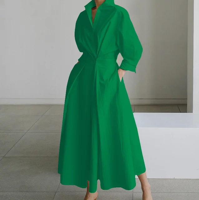 Ilana Spotted Maxi Dresses