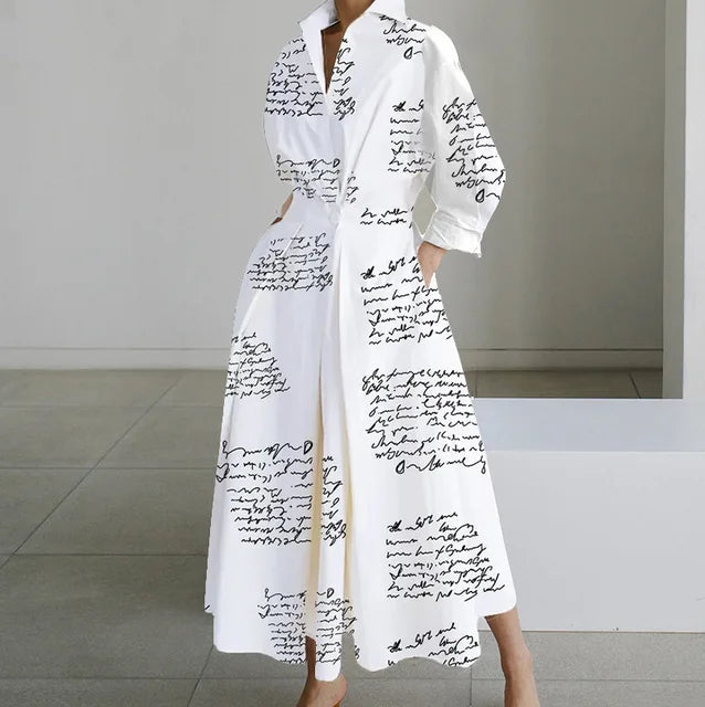 Ilana Spotted Maxi Dresses