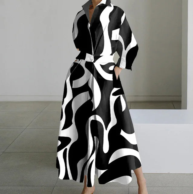 Ilana Spotted Maxi Dresses